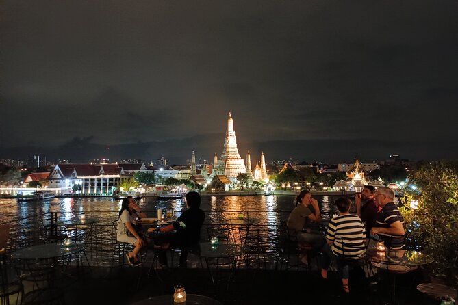 Private Tour : Bangkok Night Private Tuk Tuk Tour and Street food - Grand Palace Outside in the Dark: Quick Photo Stop Done Right