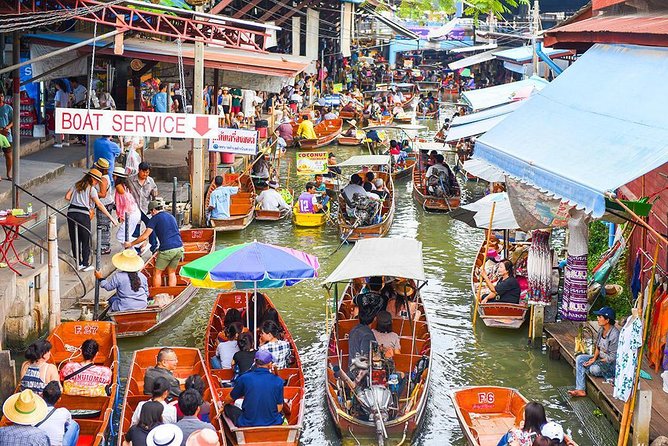 Private Tour: Floating Markets of Damnoen Saduak Cruise Day Trip from Bangkok - On the Water to the Floating Market: Long-Tail Speedboat, Marshes, and Stilt Houses