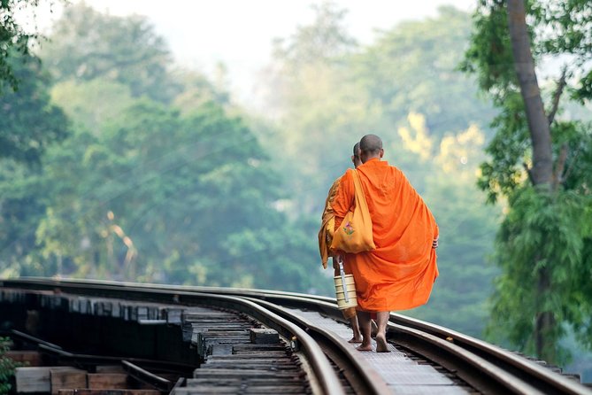 Private Tour: Thai–Burma Death Railway Bridge on the River Kwai from Bangkok - River Kwai long-tail boat: the highlight approach to the bridge