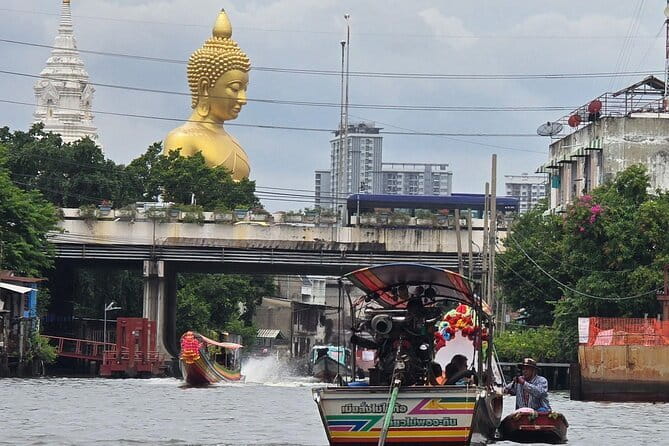 Private Tour to Pho Temple, Arun Temple and Canal Tour - A quiet canal start at Tha Tien Pier