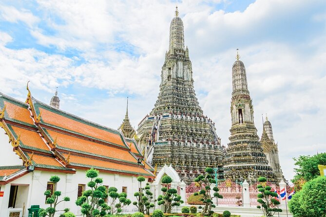 Private tour to Wat Pho,Wat Arun, Canal Tour,Flower Market - Tha Tien Pier canal boat: stilt houses, water life, and real Bangkok edges