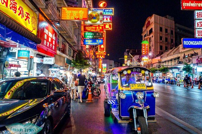 Private Tuk Tuk Night Adventure with Dinner - Key highlights if you want a great Bangkok night