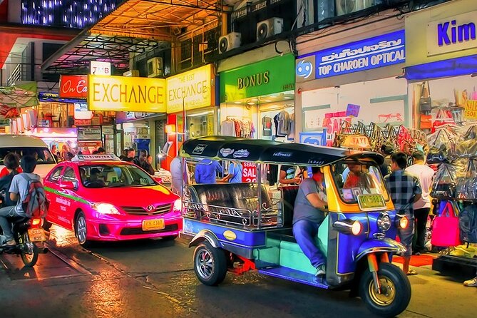 Private Tuk Tuk Night Adventure with Dinner - Democracy Monument: the quick landmark stop that anchors the route