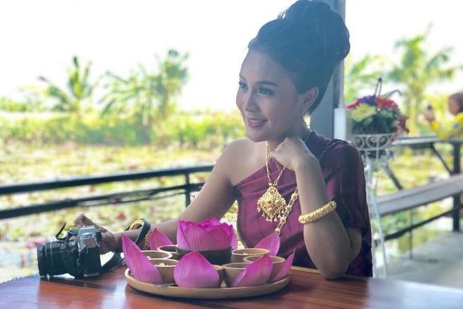 Red Lotus garden market with Thai culture halfday tour - Drone photos: 10 included shots and managing expectations