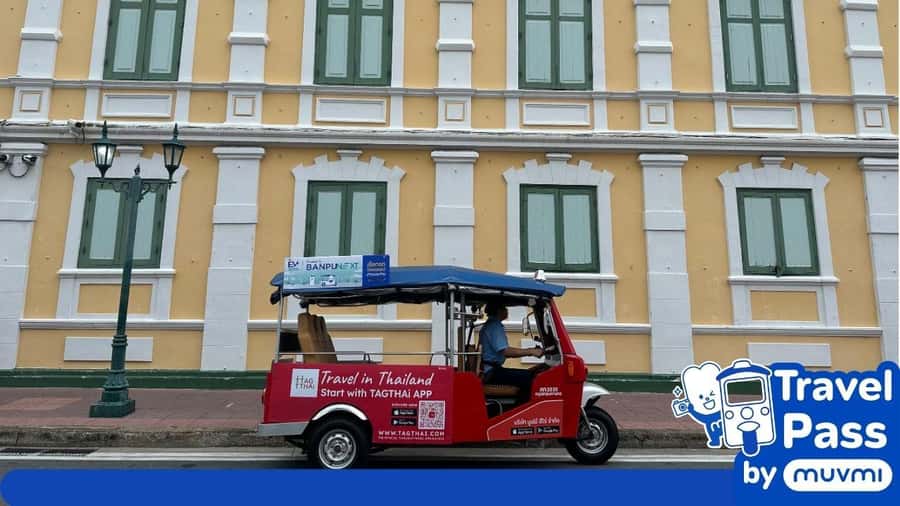 Rent private e-tuk tuk with driver in Bangkok - How a private e-tuk tuk keeps Bangkok easy