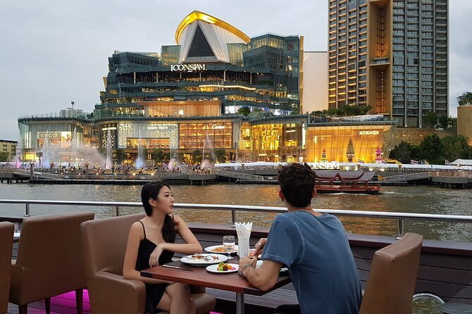 Romantic Sunset The Planet Cruise with Bangkok Night Views - Thai classical dance, Khon, and live music on board