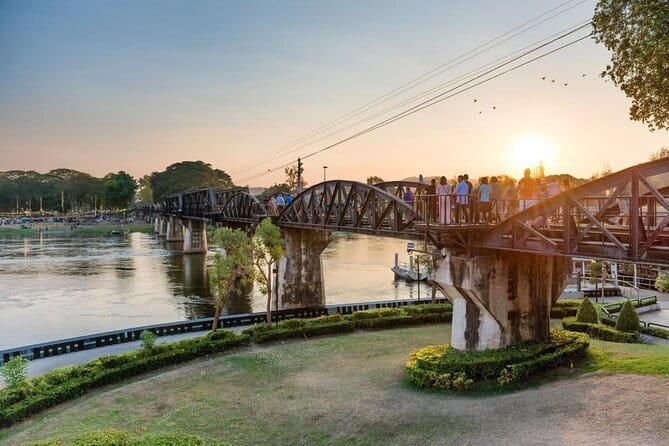 Small Group: Kanchanaburi Death Railway, Erawan Waterfall and Elephant - Death Railway Museum and the River Kwai rail walk