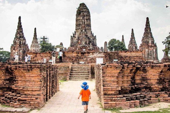 Sunset Sail, Glittering Tempels at Afternoon Ayutthaya Tours - Chao Phraya river boat ride: ruins from the water