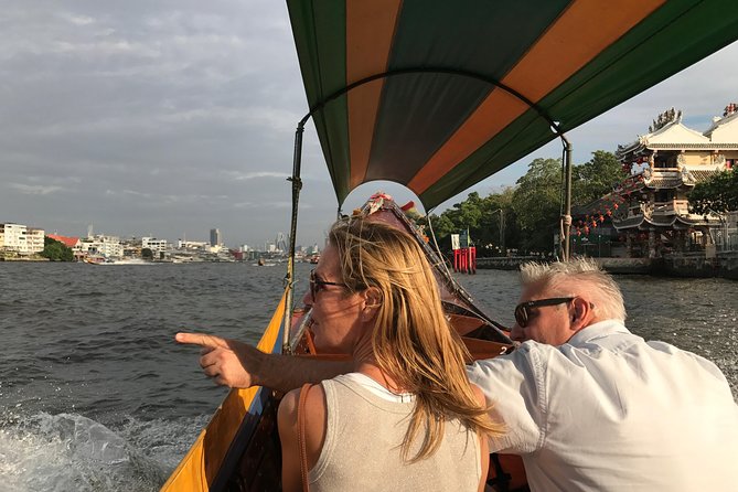 Thai Tour Guide : PRIVATE Highlight of Bangkok + Canal Tour + Simple Thai Lunch - Chao Phraya River and the Khlongs: Long-Tail Boat Time