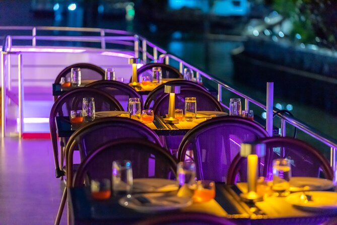 The Newest Luxury 5 Star Bangkok Chaophraya Dinner Cruise - River Views: Grand Palace and Wat Arun When Conditions Allow