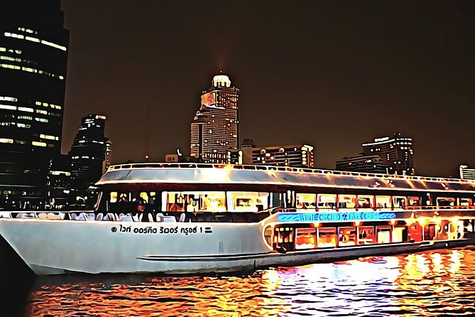 The White Orchid River Dinner Cruise Experience - What the $42.25 covers: buffet dinner + entertainment (drinks are extra)