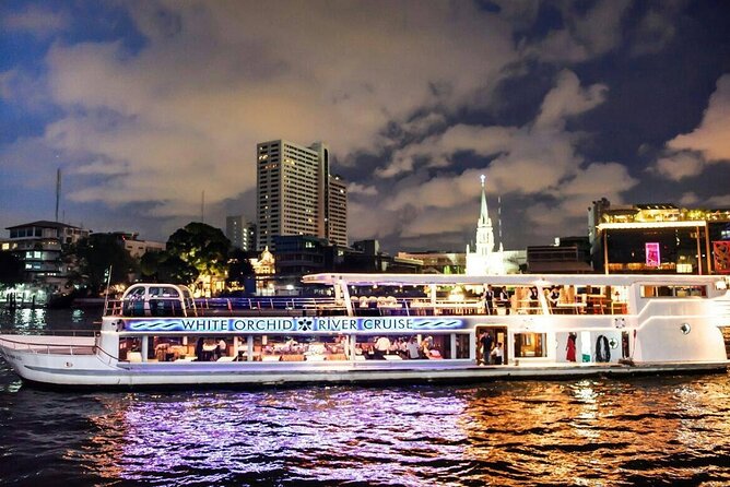 White Orchid Sunset Dinner Cruise Calypso Ladyboy Cabaret Show - Key highlights before you go