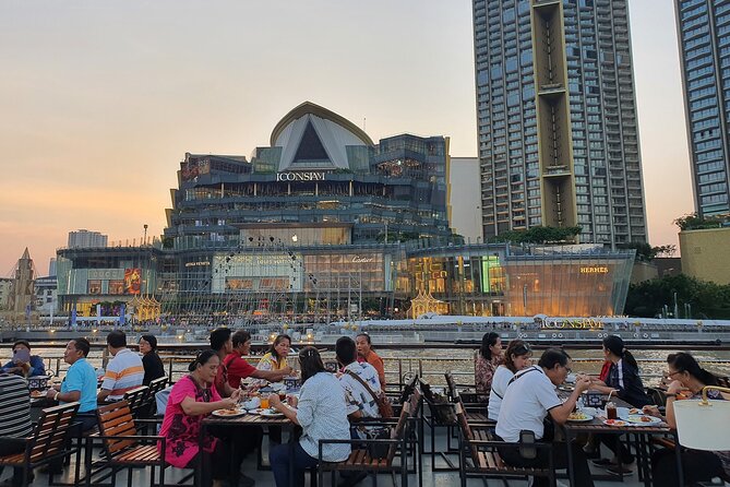 White Orchid Sunset Dinner Cruise Calypso Ladyboy Cabaret Show - Asiatique The Riverfront: where the evening starts (and where timing matters)