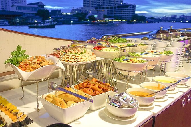 Wonderful Pearl: Evening Dinner Cruise on Chao Phraya River - Live music and Thai entertainment: enjoy it without getting stressed